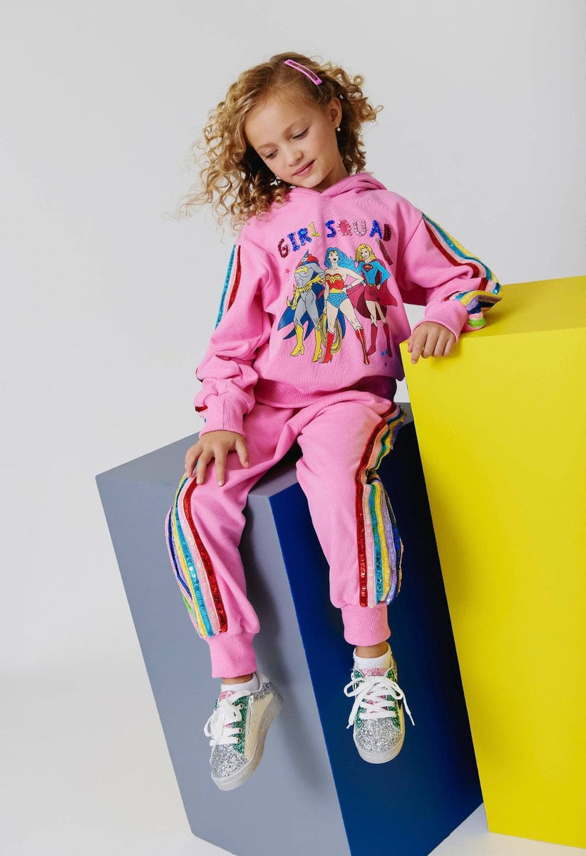 Outer Field Girls Set-Pink