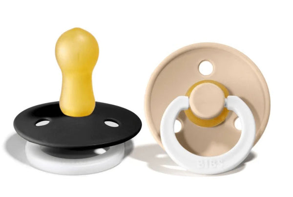 Bibs Pacifier 2 Pack - Round - Size 2 - Variety
