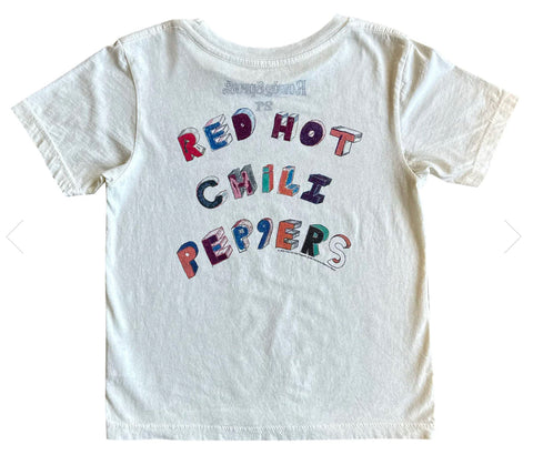 Red Hot Chili Peppers Short Sleeve Tee - Dirty White