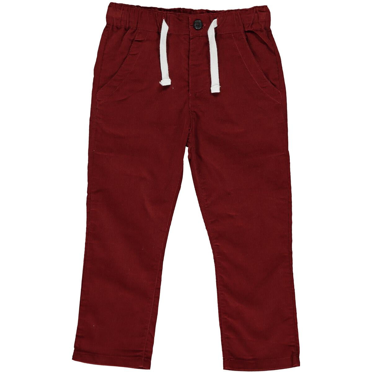 Deep Red Cord Modoc Pants – Aiden + Ollie