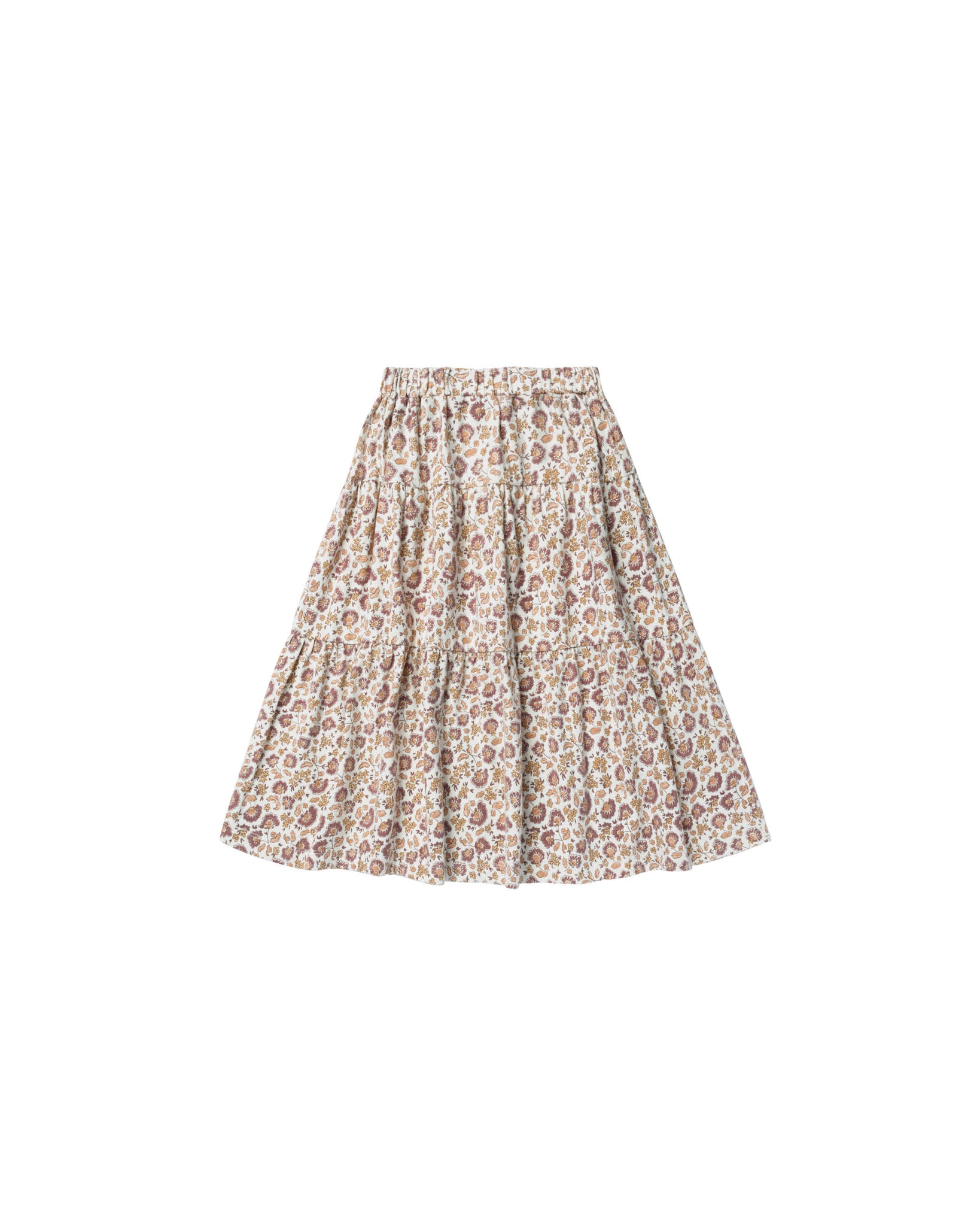 Pleated Skirt || Sand Check, 8-9Y at Rylee + Cru