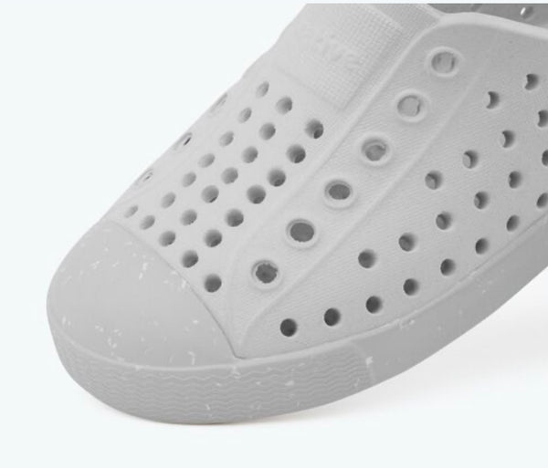 Jefferson Bloom Mist Grey/Mist Grey/Shell Speckles - Little Kid Shoes
