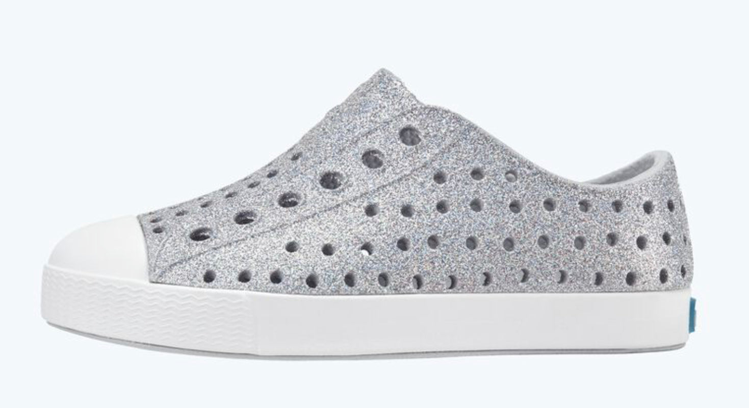 Jefferson Bling - Disco Bling/Shell White - Big Kid Shoes