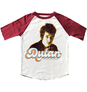Bob Dylan Short Sleeve Raglan Tee