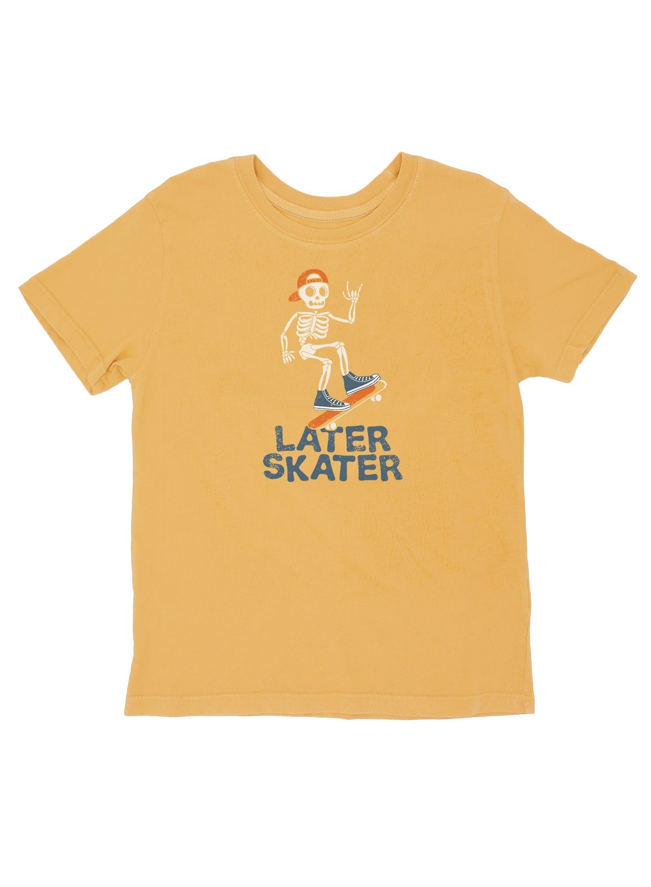 Later Skater Vintage Tee - Gold Dust