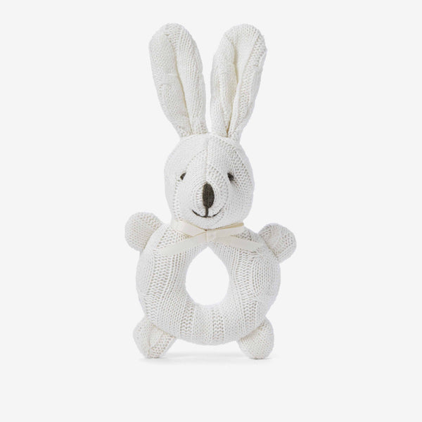 Bunny Cable Ring Rattle - Variety