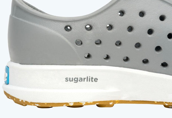 Robbie Sugarlite Pigeon Grey/Shell White/ Mash Speckle Rubber - Big Kid Shoes