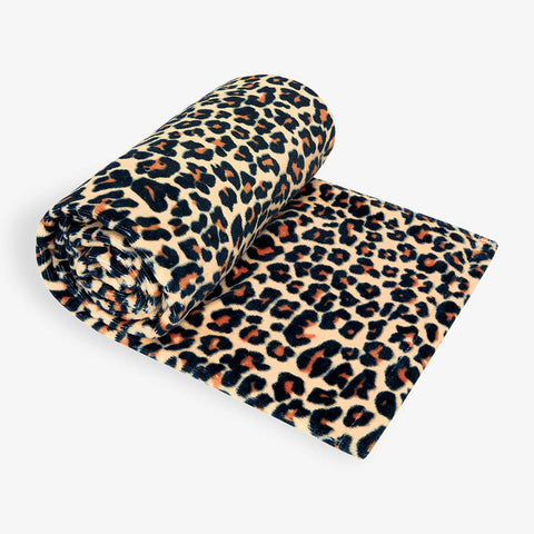 Lana Leopard Beach Towel