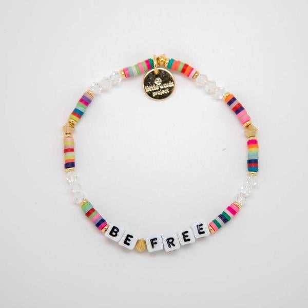 Little Words Project Bracelet - White Block - S/M