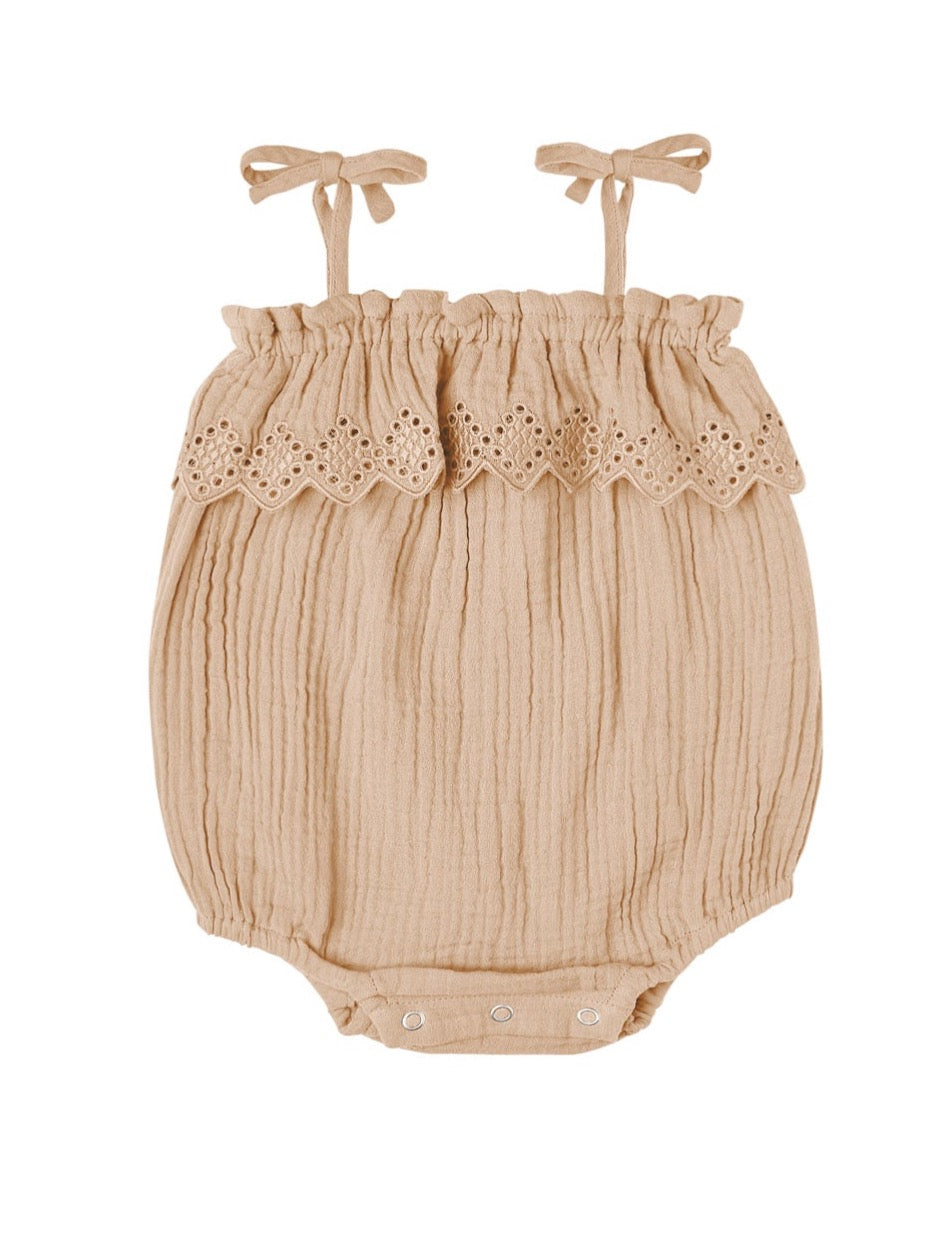 Shell Ruffle Romper - Kids