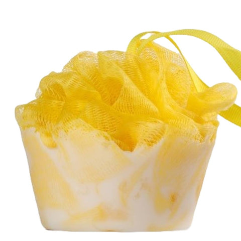 Pineapple Whip Soap N’Pouf
