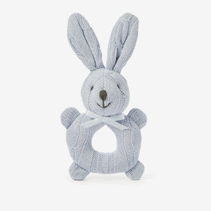 Bunny Cable Ring Rattle - Variety