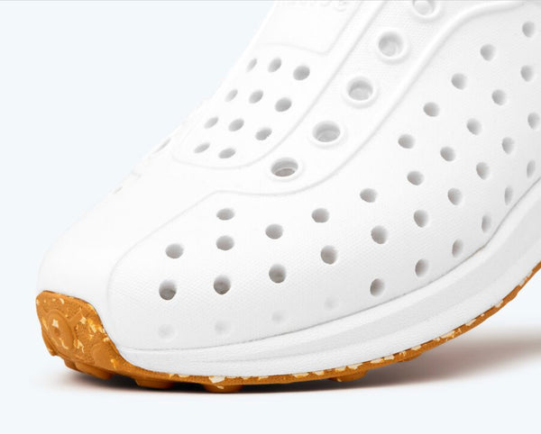 Robbie Sugarlite Shell White/Shell White/ Mash Speckle Rubber - Little Kid Shoes