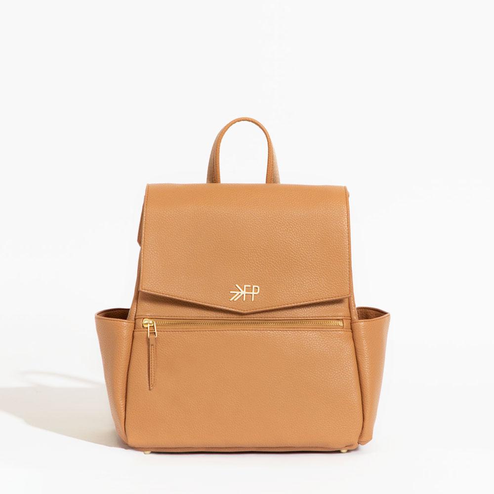 freshly picked mini classic diaper bag backpack Cognac Mini Classic Diaper Bag II