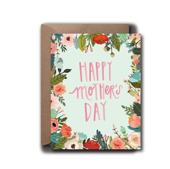Mother’s Day Floral Greeting Card