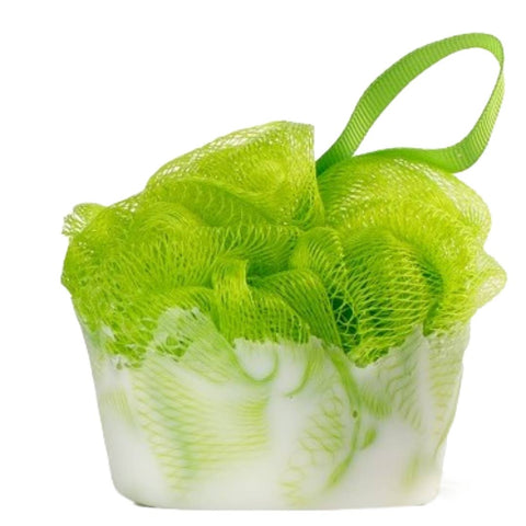Key Lime Soap N’Pouf