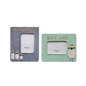Stoneware Photo Frame - Sheep - Variety