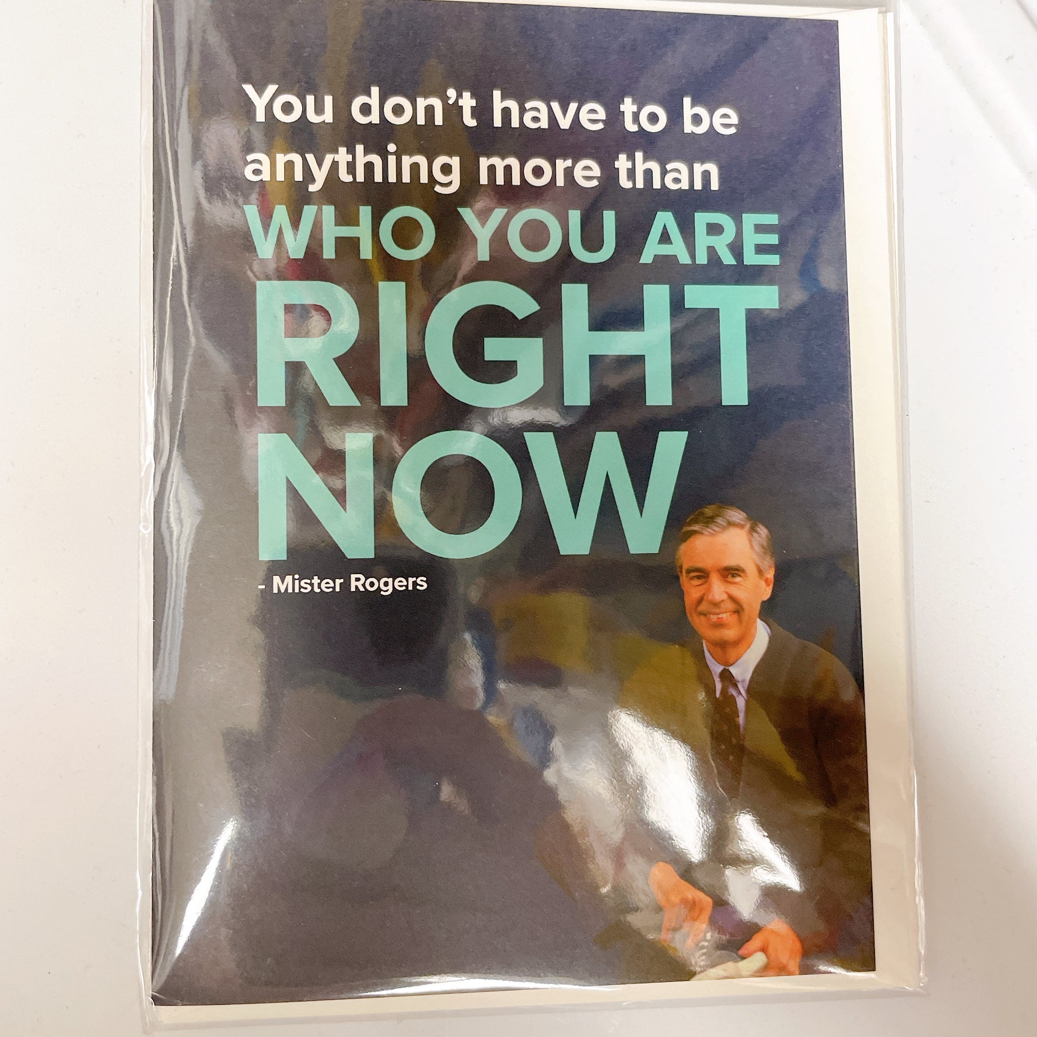 Greeting Cards - Mr. Rogers- Who U R